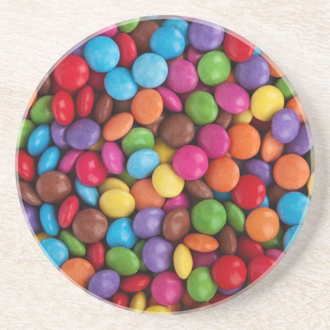 Sweet candies coaster (Front)