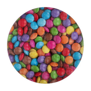 Sweet candies cutting board