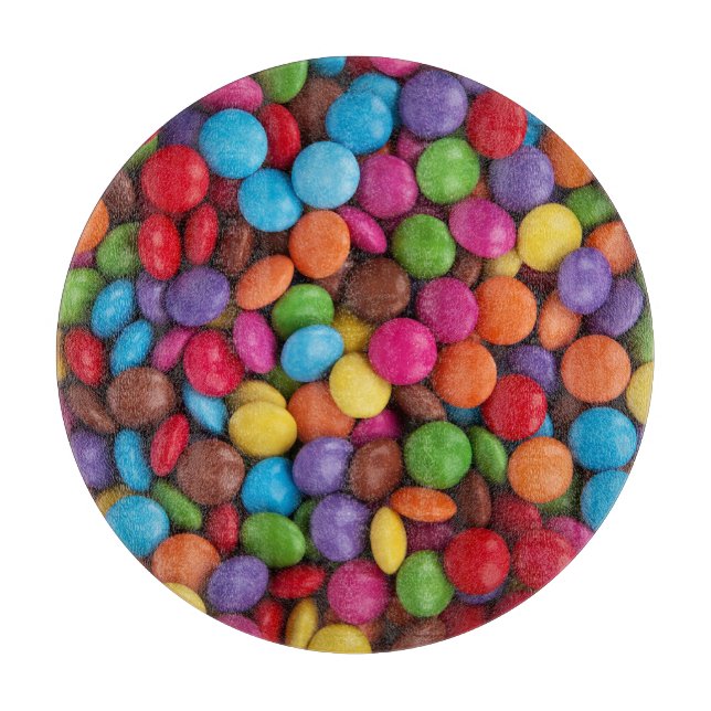 Sweet candies cutting board (Front)