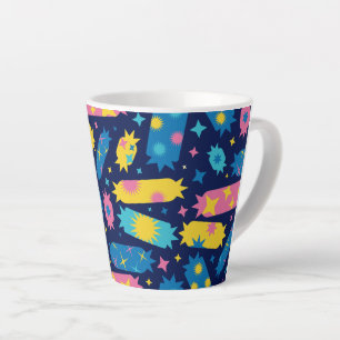 Sweet candies. latte mug