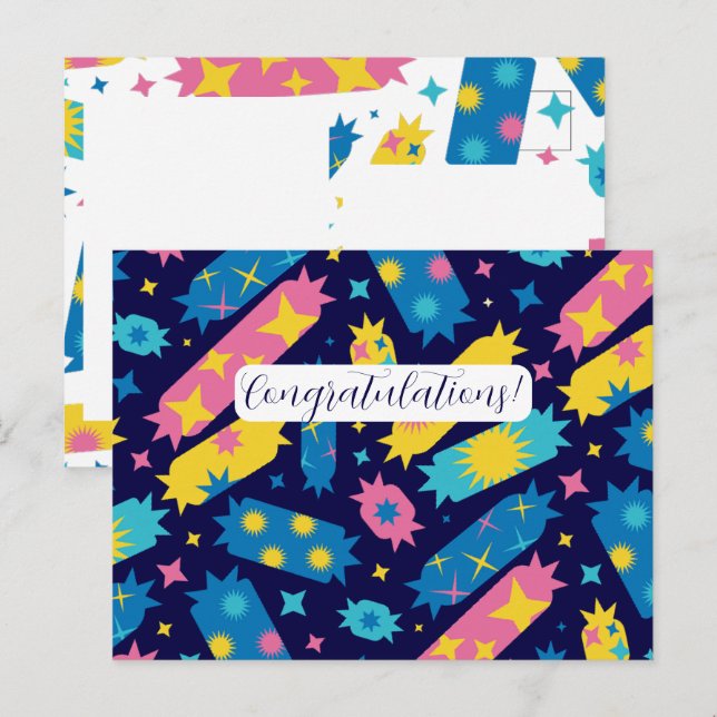 Sweet candies. postcard (Front/Back)