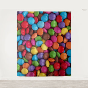 Sweet candies tapestry
