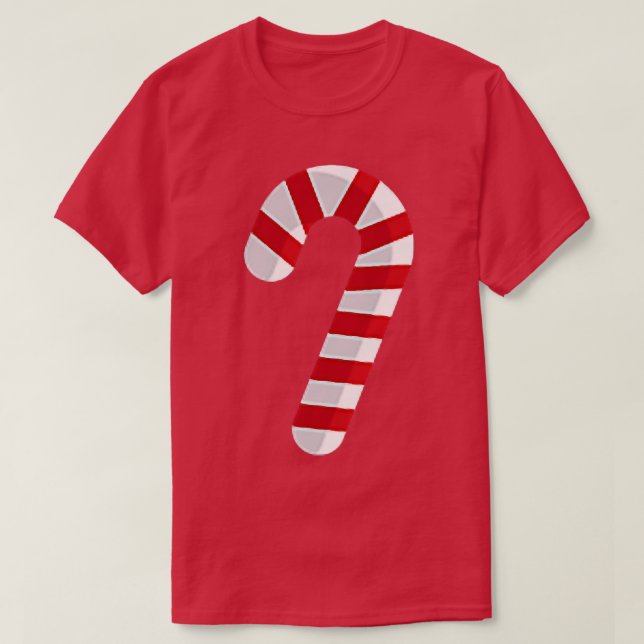 Sweet Candy Cane Christmas 1751 T-Shirt (Design Front)