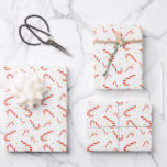 Sweet Candy Cane Christmas Wrapping Paper Sheets<br><div class="desc">Cute Christmas wrap for the kids with yummy Christmas candy cane,  designed with love and fun in mind for the Holiday Season.</div>