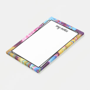 Sweet Candy Colourful Background Post-it Notes