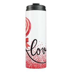 Sweet candy love Valentines day gift Thermal Tumbler