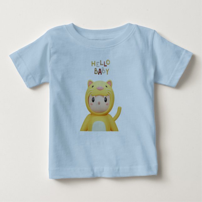 Sweet Cat: Baby T-Shirt for Every Occasion (Front)