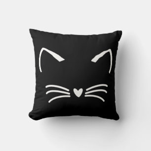 Sweet Cat Kitten Face Cushion