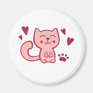 sweet cat magnet