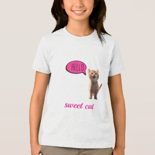 “Sweet Cat” Tri-Blend Shirt