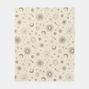 Sweet Celestial Fleece Blanket