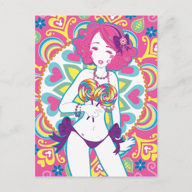 Sweet Censorship Postcard (Front)