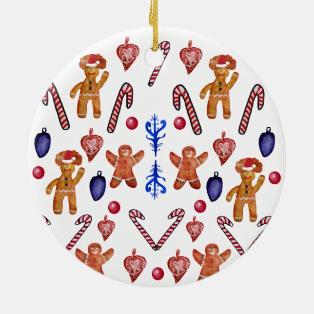 Sweet Ceramic Tree Decoration (Back)