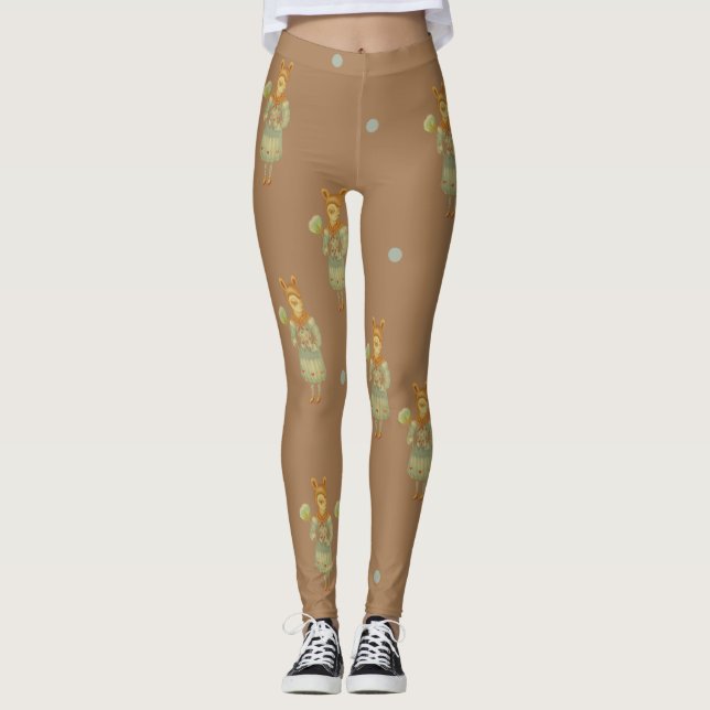Sweet character leggings (Front)
