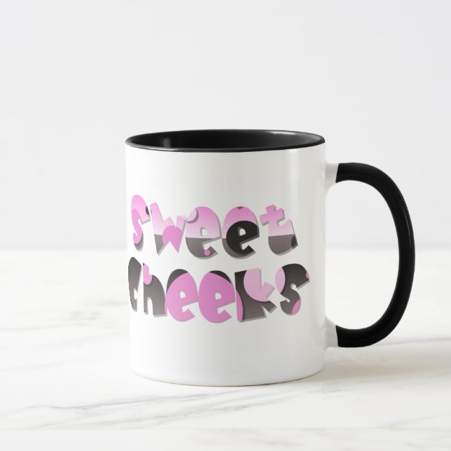 Sweet Cheeks Mug (Right)