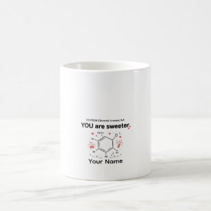 Sweet Chemistry Gift Glucose Love Mug