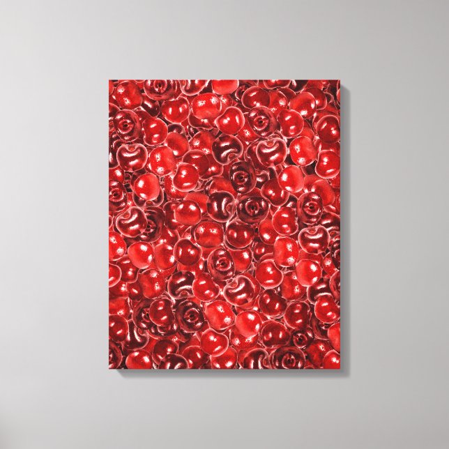 Sweet Cherries Canvas Print (Front)
