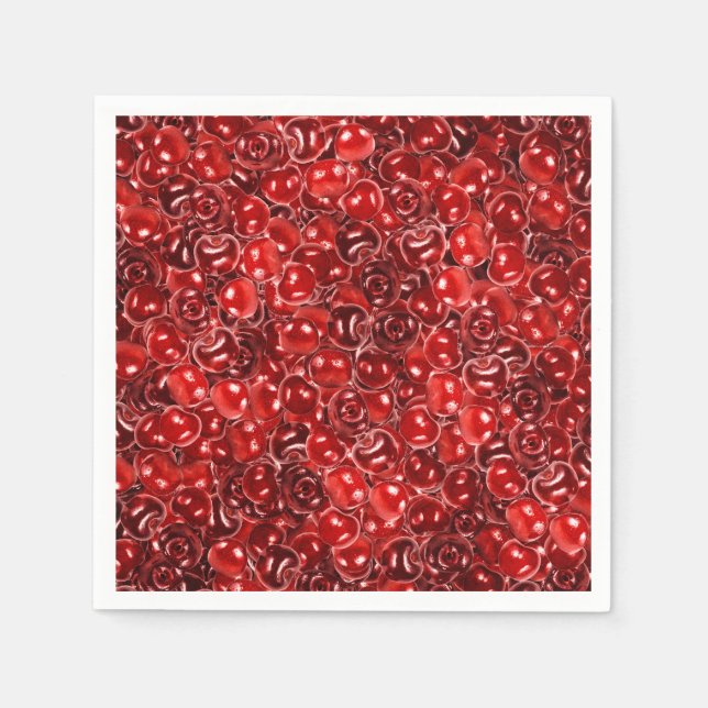 Sweet Cherries Napkin (Front)