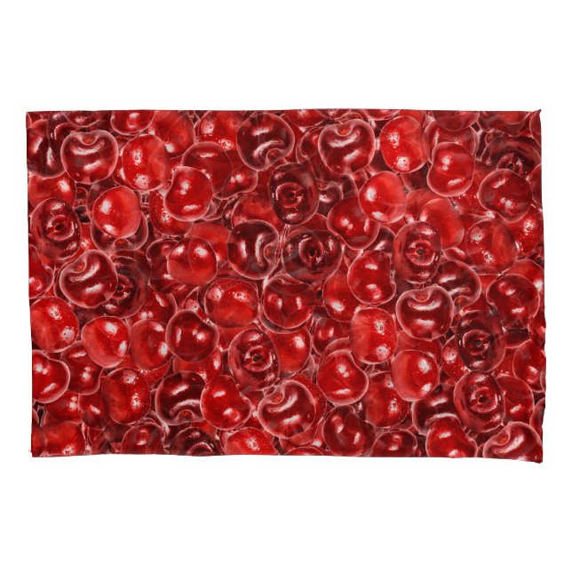 Sweet Cherries Pillowcase (Front-Left)