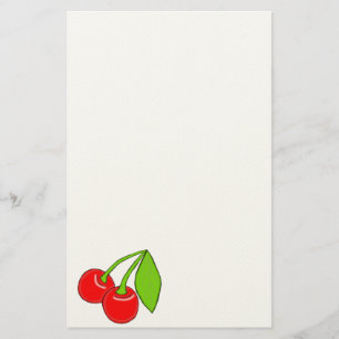 Sweet Cherries Stationery