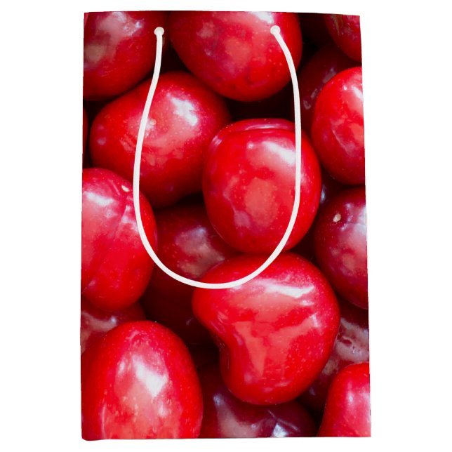 Sweet cherry medium gift bag (Front)