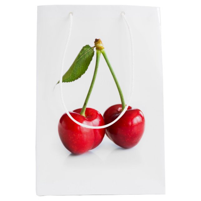 Sweet cherry medium gift bag (Front)