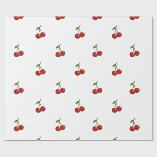 🍒 Sweet Cherry Minimal Elegant Tissue Paper