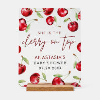 Sweet Cherry on Top Baby Shower
