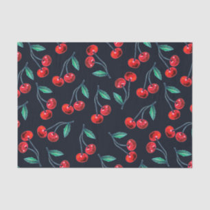 Sweet cherry pattern tissue paper
