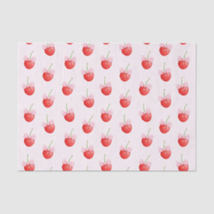 Sweet cherry pattern tissue paper