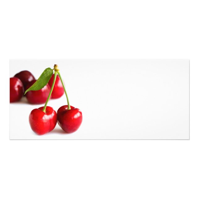 Sweet cherry rack card (Front)
