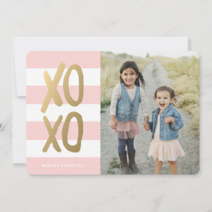 Sweet & Chic Valentine's Day Photo Card
