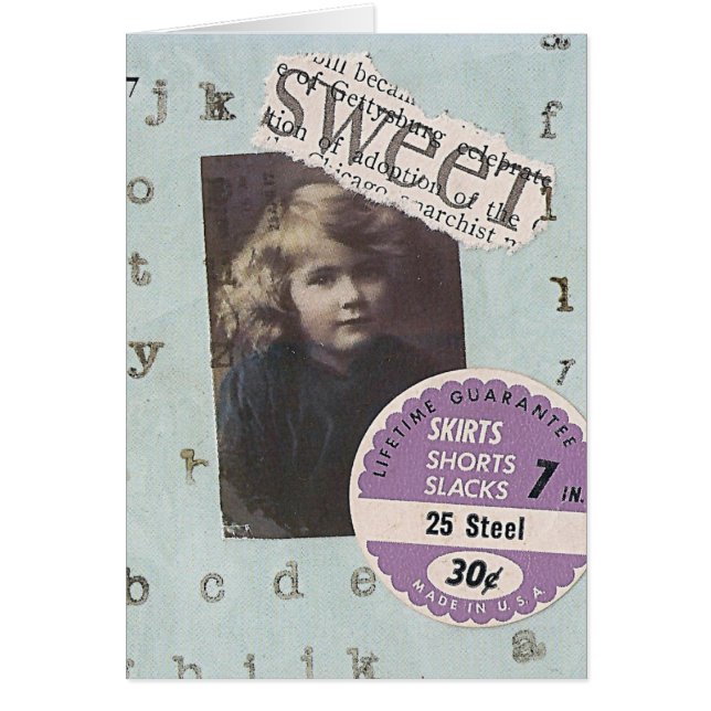 Sweet Child Mixed Media (Front)