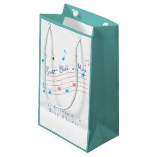 Sweet Child of Mine Musical Baby Shower Small Gift Bag