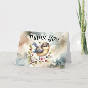 Sweet Chirps Baby Bird Thank You Card