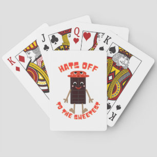 Sweet Choco-Bar Buddy: Kawaii Chocolate Bar in a R Playing Cards