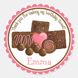 Sweet Chocolates Stickers