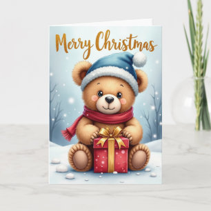 Sweet Christmas Creature Card
