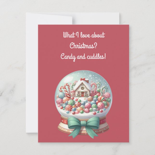 Sweet Christmas Greeting Card (Front)