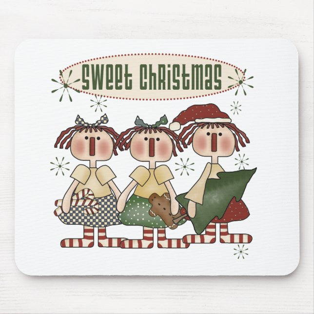 Sweet Christmas Mouse Pad (Front)