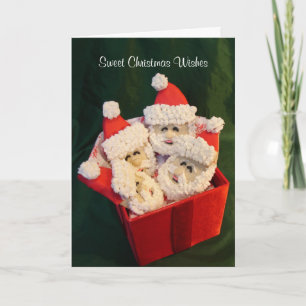 Sweet Christmas Wishes Holiday Card