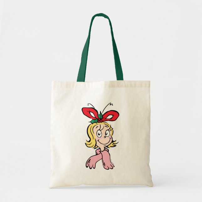 Sweet Cindy Lou Who Portrait Tote Bag (Front)