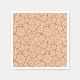 Sweet Citrus Bliss: A Fresh New Beginning Napkin