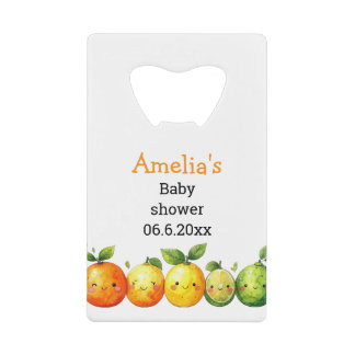 Sweet Citrus Cutie Baby Shower