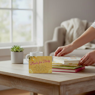 Sweet Citrus Lemon Books for Baby Card