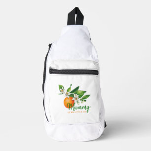Sweet Citrus Mama To Be Baby Shower Print Cut Sew Sling Bag