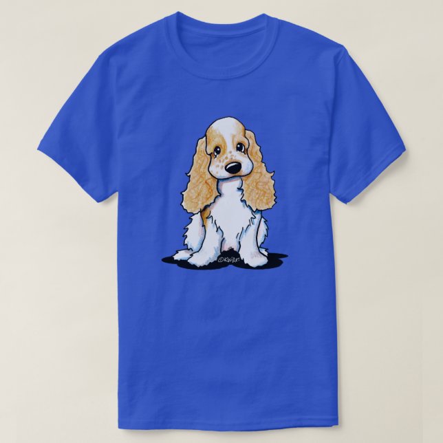 Sweet Cocker Spaniel T-Shirt (Design Front)