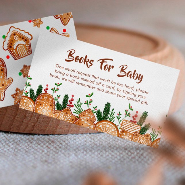 Sweet Cookie Christmas Books For Baby  Enclosure Card (Creator Uploaded)