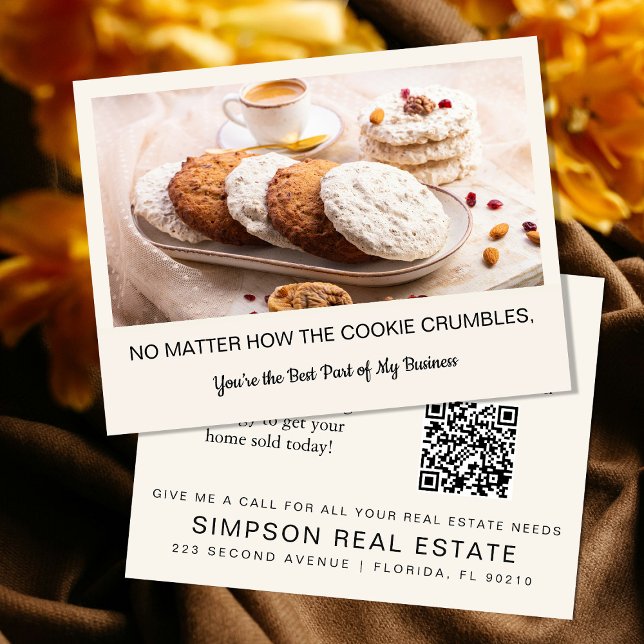 Sweet COOKIE Referral Program –Real Estate Rewards Announcement Postcard (Creator Uploaded)