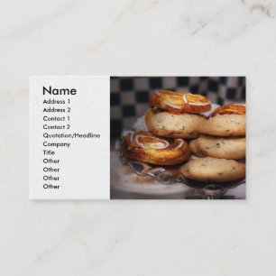 Sweet - Cookies - Cookies and Danish Business Card